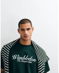Polo Ralph Lauren - Wimbledon Capsule Chest Script Logo Print T-shirt - Lyst
