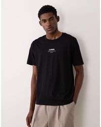 JJ Rebel - Oversized T-shirt With Front Logo - Lyst