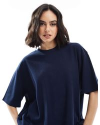 ASOS - Oversized Heavy Weight T-Shirt With Side Splits - Lyst