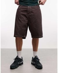 Carhartt - Brandon Loose Fit Denim Shorts - Lyst