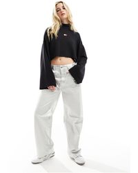 Tommy Hilfiger - Relaxed Cropped Badge Turtleneck - Lyst