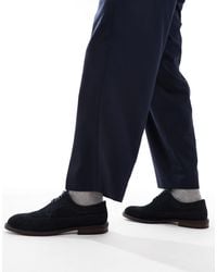 ASOS - Chaussures richelieu en daim à lacets - Lyst