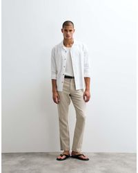 ASOS - Co-ord Linen Blend Trousers - Lyst
