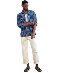 Desigual - Overhemd Met Geometrische Print - Lyst