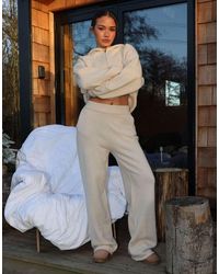 SIMMI - Sydney Knitted Wide Leg Trousers - Lyst