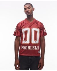 No Problemo - Large Motif Sports Jersey - Lyst