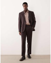 ASOS - Metallic Pinstripe Slim Suit Trouser - Lyst