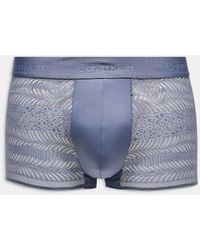 Calvin Klein - Boxer Aderenti A Vita Bassa Sagomati Grigi - Lyst