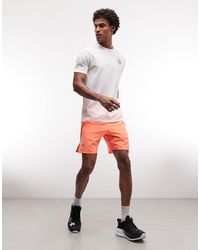 Under Armour - Launch - short 7 pouces - mandarine électrique - Lyst