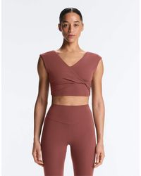 Oysho - Crossover Comfortlux Tank Top - Lyst