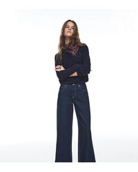 Pull&Bear - Low-Rise Wide-Leg Jeans - Lyst