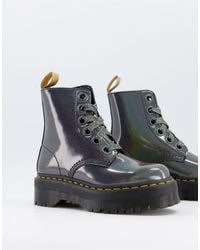 Dr Martens Beaumann Cross Strap Flatform Boots Online Sale, UP TO 62% OFF