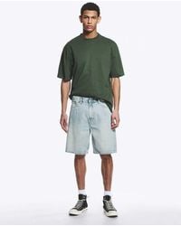 Weekday - Galaxy Loose Fit baggy Denim Shorts - Lyst