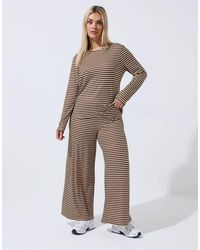 Yours Clothing - Stripe Long Sleeve Top - Lyst