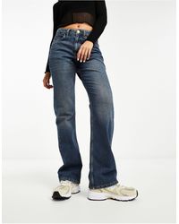 River Island - – schmal geschnittene bootcut-jeans - Lyst