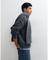 ASOS - Border Rib Scarf - Lyst