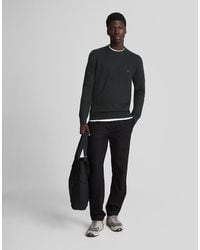 Lyle & Scott - Mid Knits Tonal Eagle Lambswool Crew Neck Jumper - Lyst