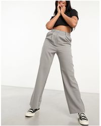 Pimkie - Tailored Straight Leg Trousers - Lyst