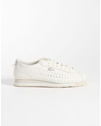 Lacoste - Club-low Spot Detail Gumsole Trainer - Lyst