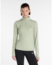 New Balance - Sport Essentials Space Dye 1/4 Zip - Lyst