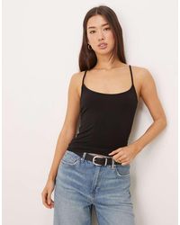 Gina Tricot - Strap Singlet Top - Lyst