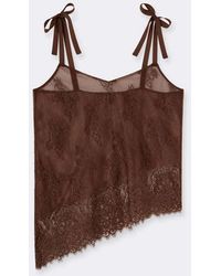 Intimissimi - Lace Perfection Asymmetrical Top - Lyst