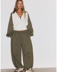 Stradivarius - Zip-Up Hoodie - Lyst
