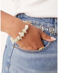ASOS - Asos design curve - bracelet avec barre en t orné - Lyst