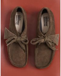 Clarks - – wallabee lite – schuhe aus wildleder - Lyst