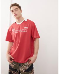 Collusion - Football Top With Monaco Print - Lyst