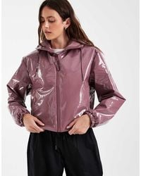 Rains - 15780 Lohja Waterproof Insulated Hooded Short Jacket - Lyst