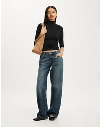 Cotton On - 90S Mock Neck 3/4 Sleeve - Lyst