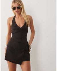 ASOS - Wrap Mini Skirt - Lyst