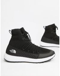 north face high top shoes
