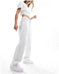 Calvin Klein - Jeans dritti anni '90 lavaggio chiaro - Lyst