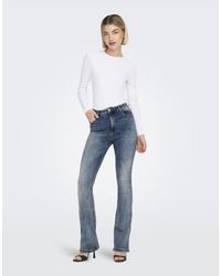 ONLY - Flared Fit Jeans - Lyst