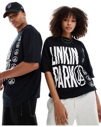 ASOS - T-shirt oversize unisexe à imprimé linkin park - Lyst