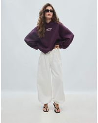 Stradivarius - Oversized Graphic Sweatshirt - Lyst