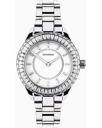 Sekonda - Margot 34Mm Analogue Watch With Case And Stainless Steel Bracelet With Dial - Lyst