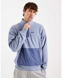 Nike - Quarter Zip Polar Sweatshirt - Lyst