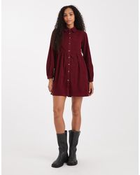 Threadbare - Vestito Camicia Corto - Lyst