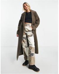 Weekday Laya Oversized Tailored Coat in 
