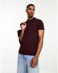 French Connection - Polo - bordeaux - Lyst