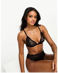 ASOS - Sienna Lace Classic Triangle Bra - Lyst