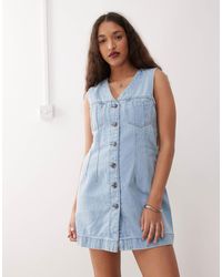 Noisy May - – jeans-minikleid - Lyst