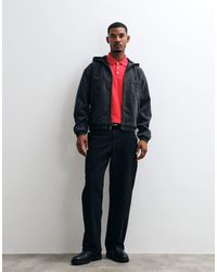Hollister - Oversized Hooded Skater Jacket - Lyst