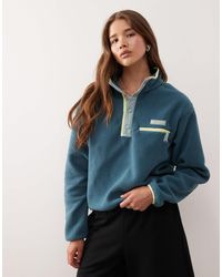 Columbia - – helvetia ii – cropped-fleecepullover - Lyst