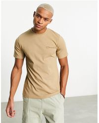 Berghaus - Camiseta marrón con logo estampado en la parte posterior - Lyst