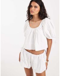 ASOS - Bubble Tie Side Shorts - Lyst