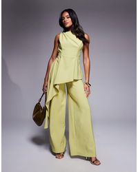 ASOS - – drapierter jumpsuit - Lyst
